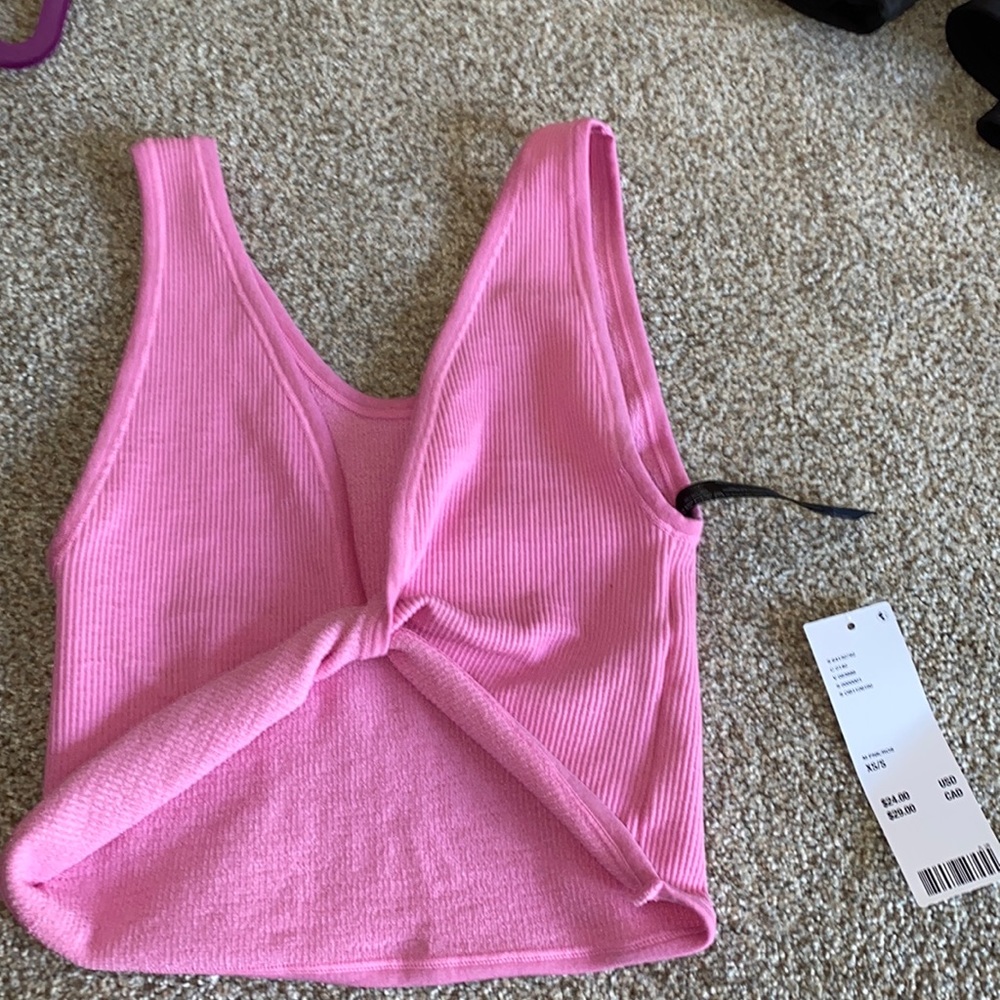 UO Seamless Pink Tank